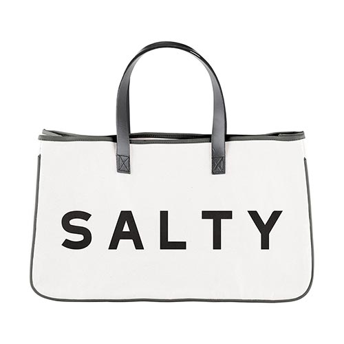 Canvas Tote - Salty