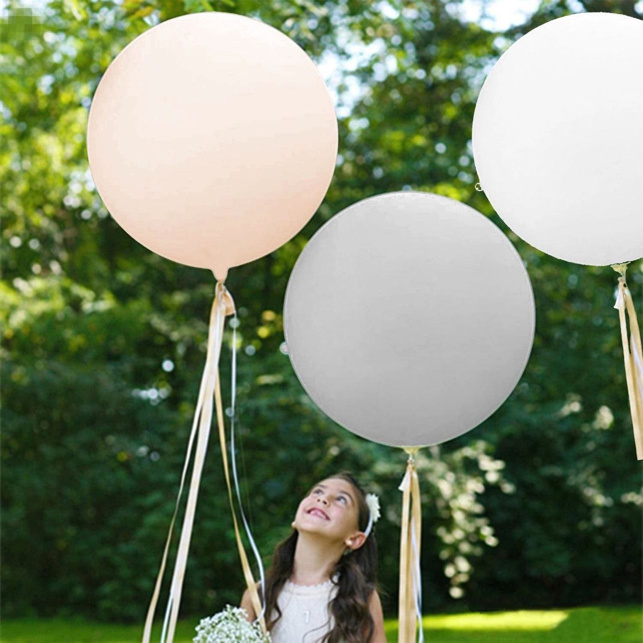 Giant Balloons (36") - Blush Colors