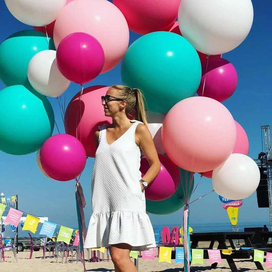 Giant Grad Balloons (36") - Primary Colors