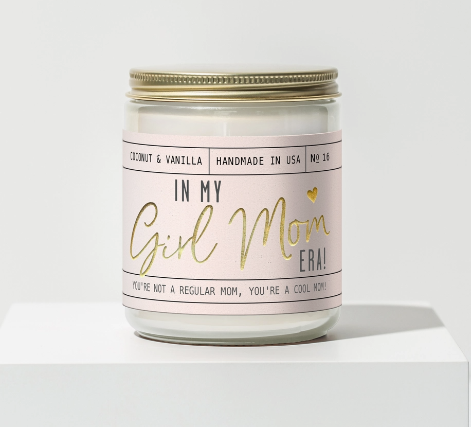 Girl Mom 9 oz Soy Candle