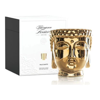 Gold Buddha Perfumed Candle – Palo Santo