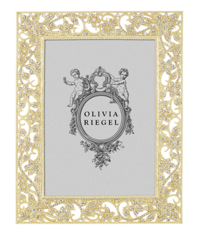 Gold Flora 5" x 7" Frame by Olivia Riegel