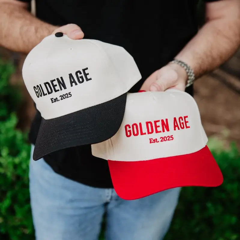 Golden Age Est. 2025 Vintage Hat