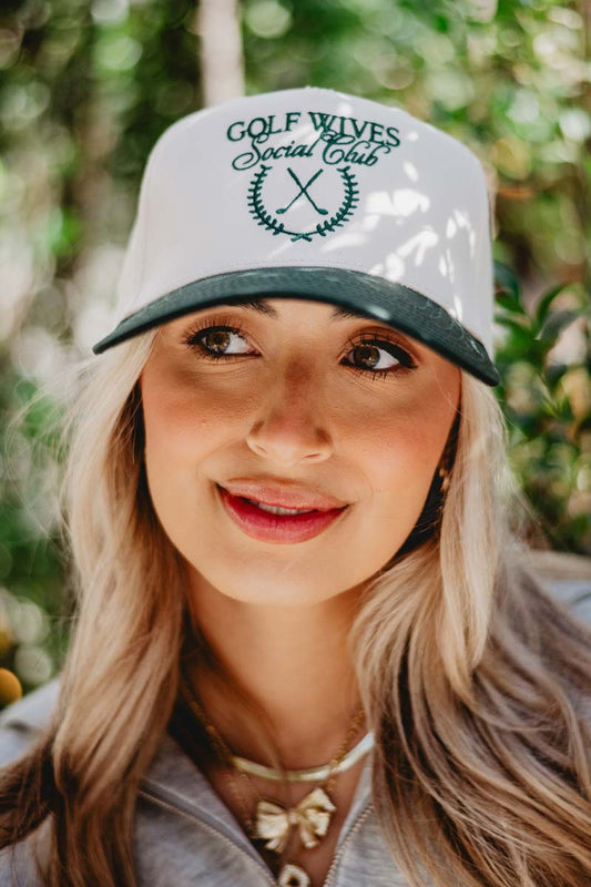 Golf Wives Social Club Two-Toned Fitted Hat