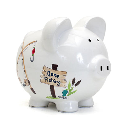 Gone Fishing Pig - Money Bank