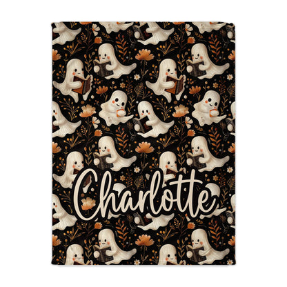 Reading is Ghoul Personalized Blanket