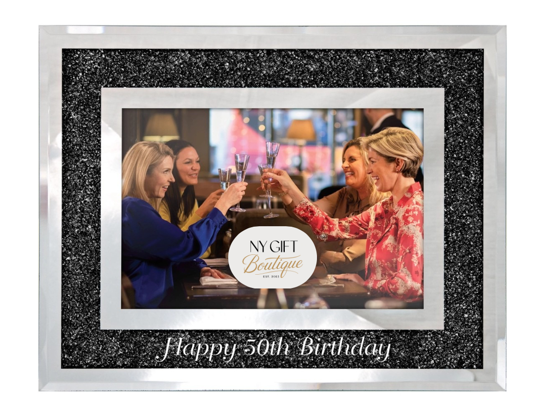 Happy 50th - 4" X 6" Photo Frame