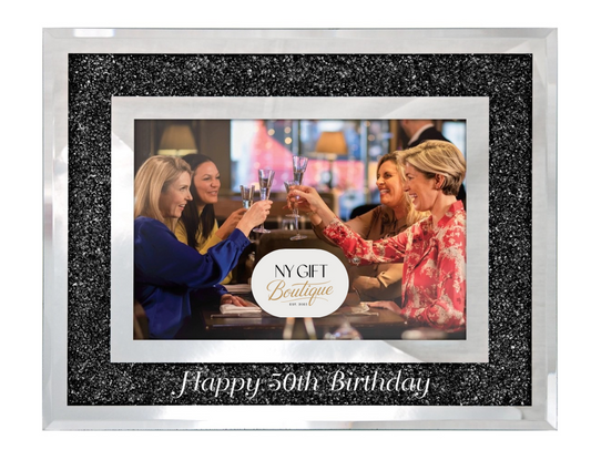 Happy 50th - 4" X 6" Photo Frame