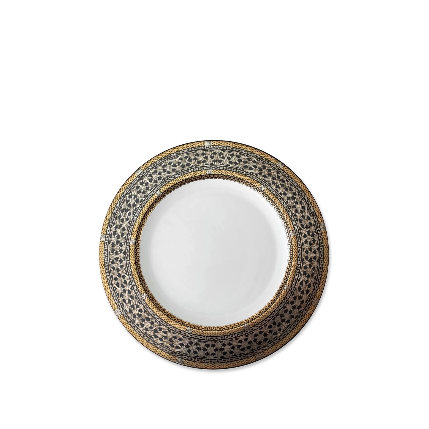Hawthorne Onyx Gold & Platinum Bread & Butter Plate