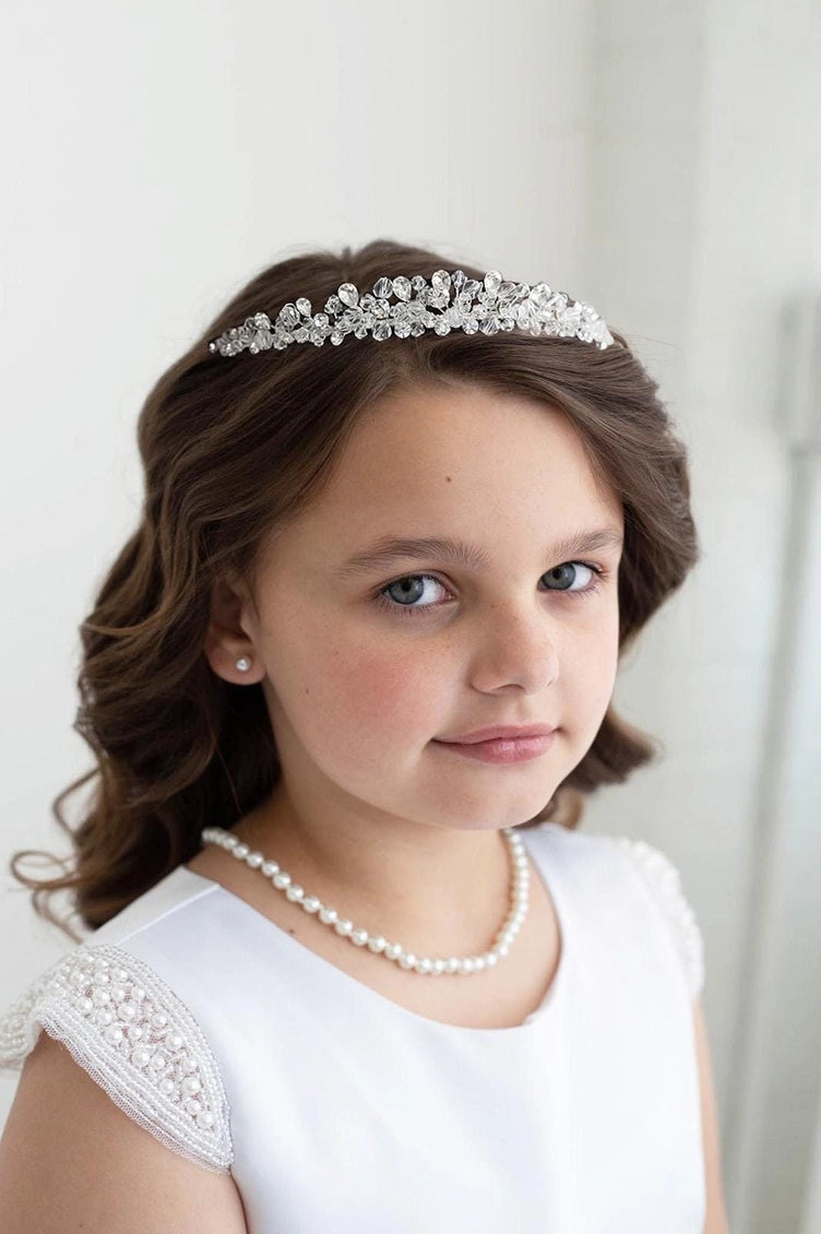 Helena Crystal Flower Girl/ First Communion Tiara