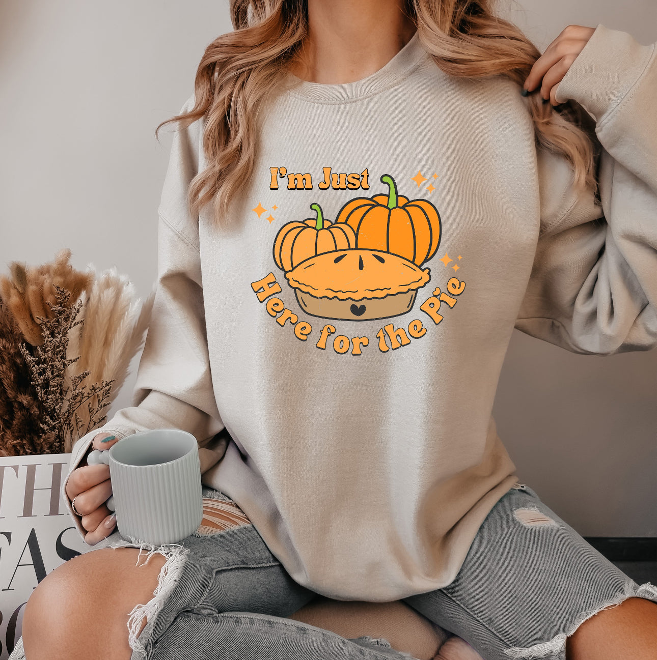 Here for the Pie Thanksgiving Shirt - 2 Styles