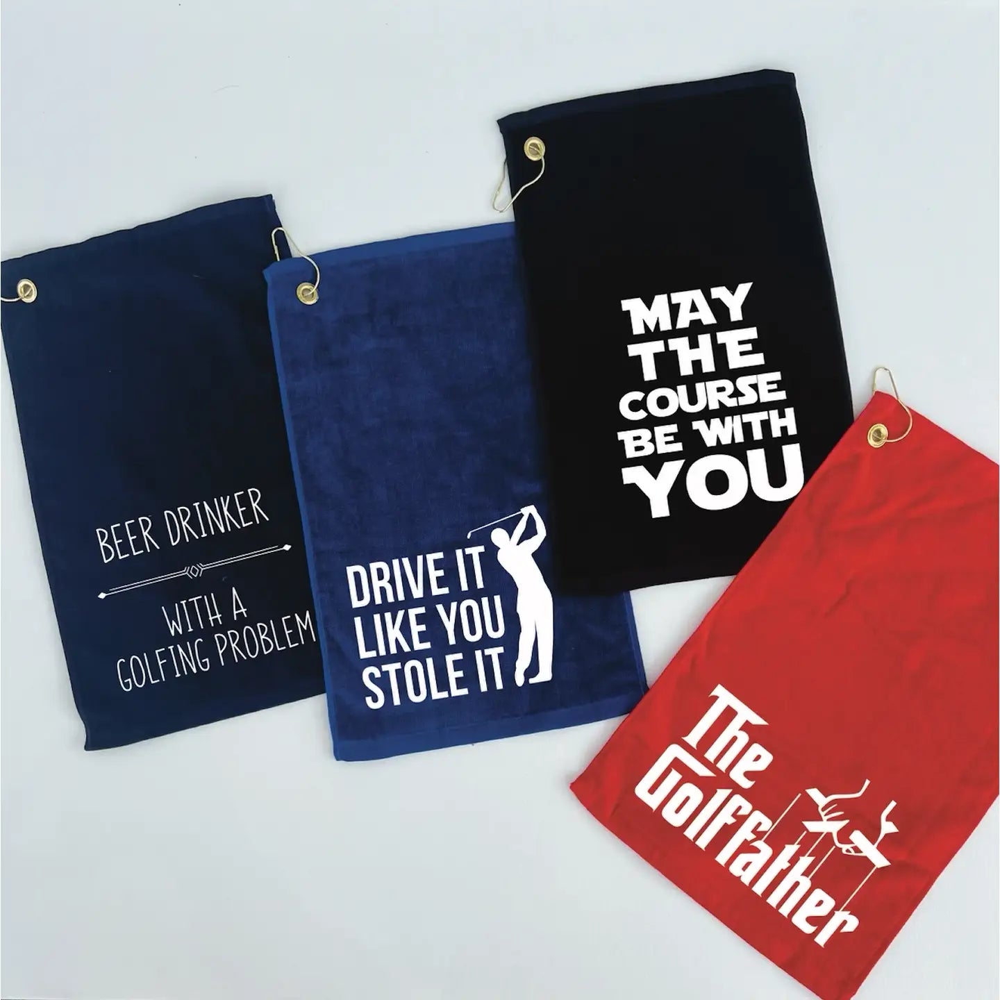 Funny Golf Towels - Design 1