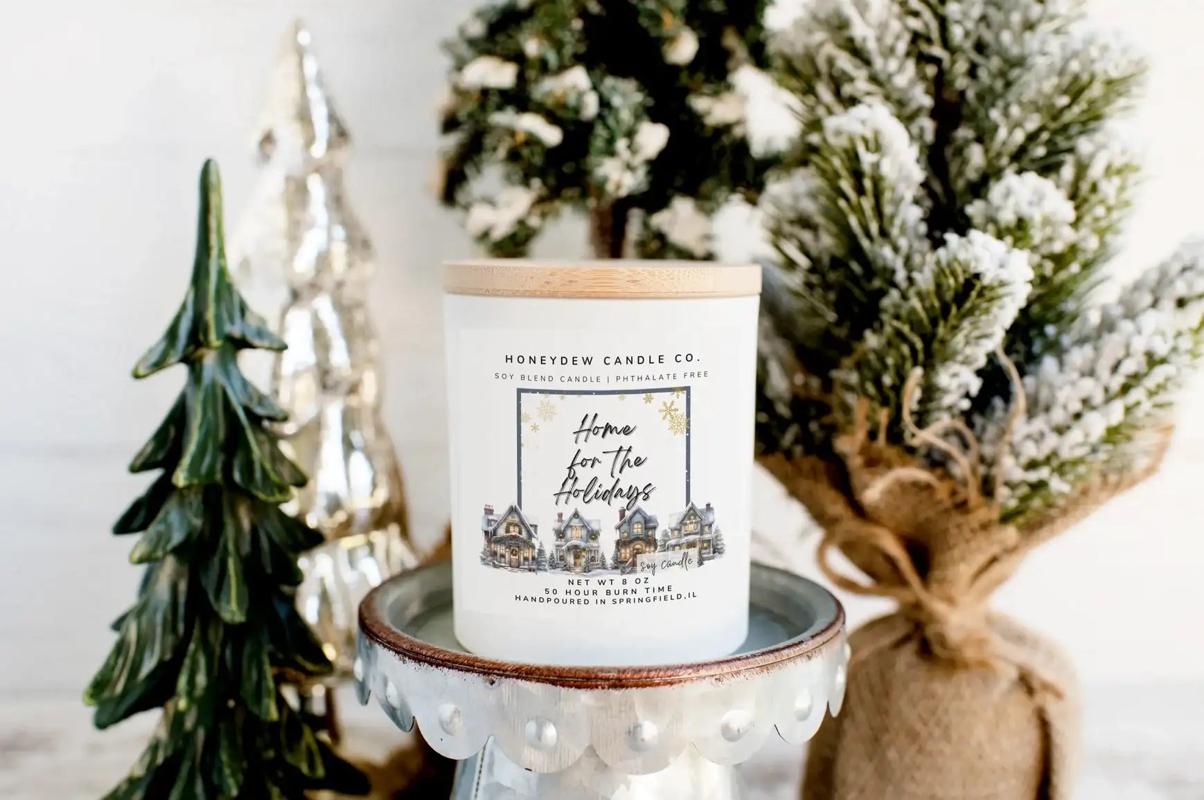 Home for the Holidays 8oz Candle
