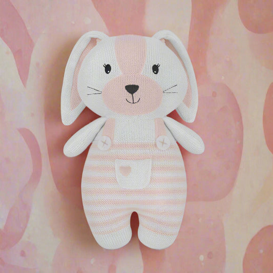 Huggable Knit Toy - Lucy Bunny