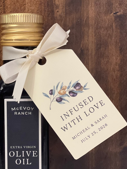 Custom Olive Themed Gift Tags