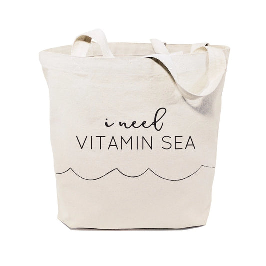 I Need Vitamin Sea Canvas Tote Bag