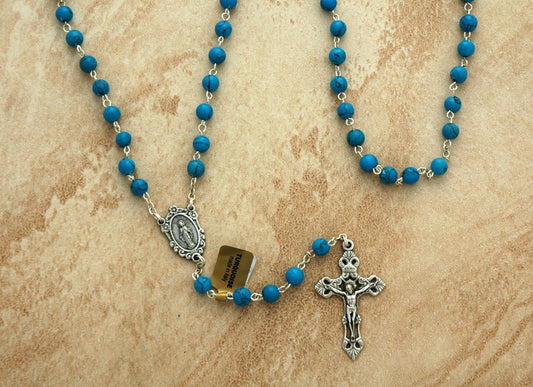 Italian Turquoise Rosary