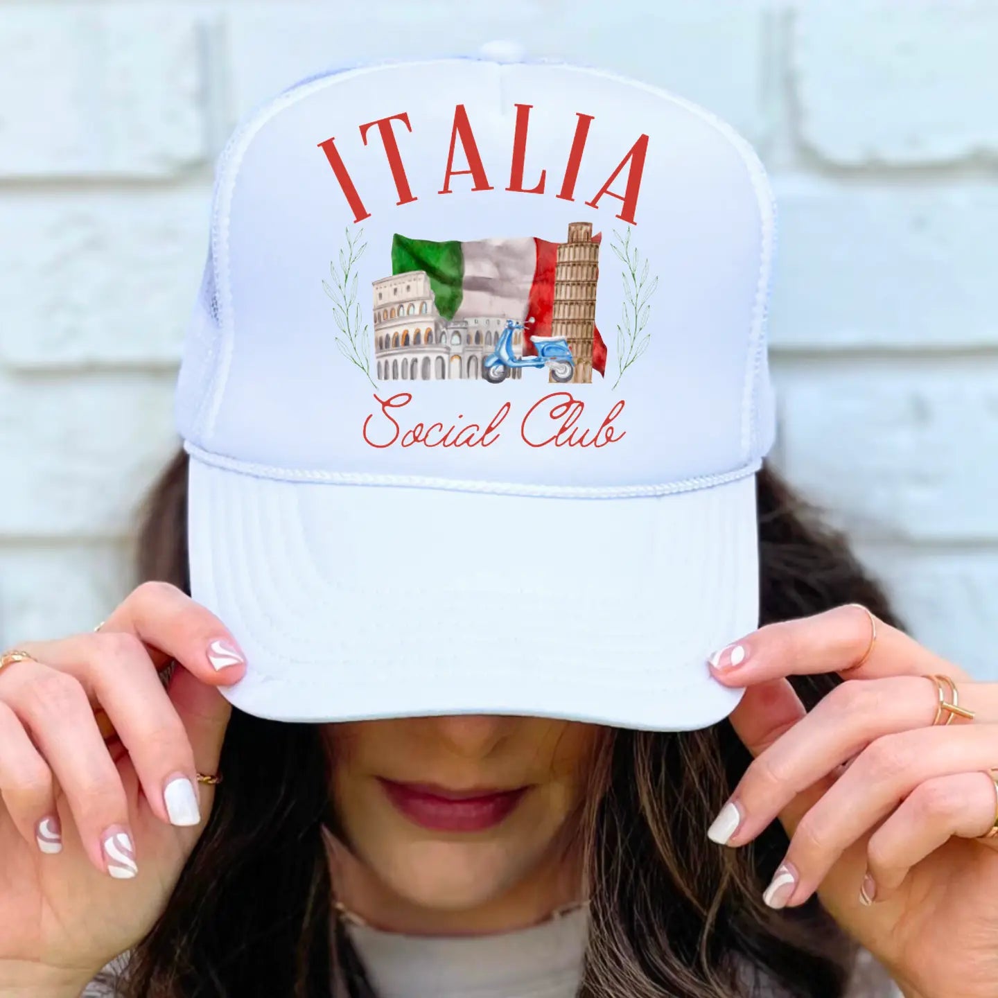 Italy Social Club Trucker Hat