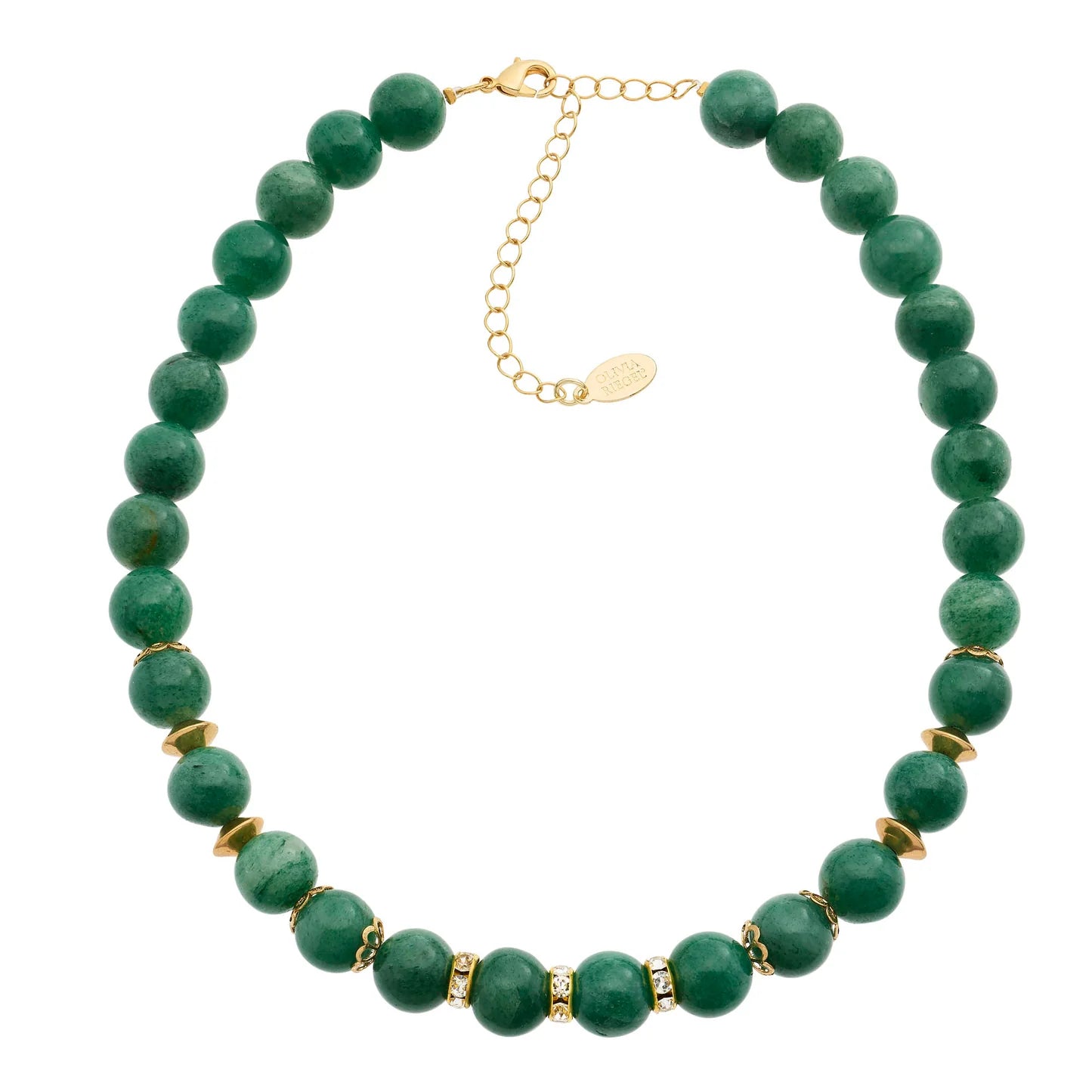 Green Aventurine Bead Necklace