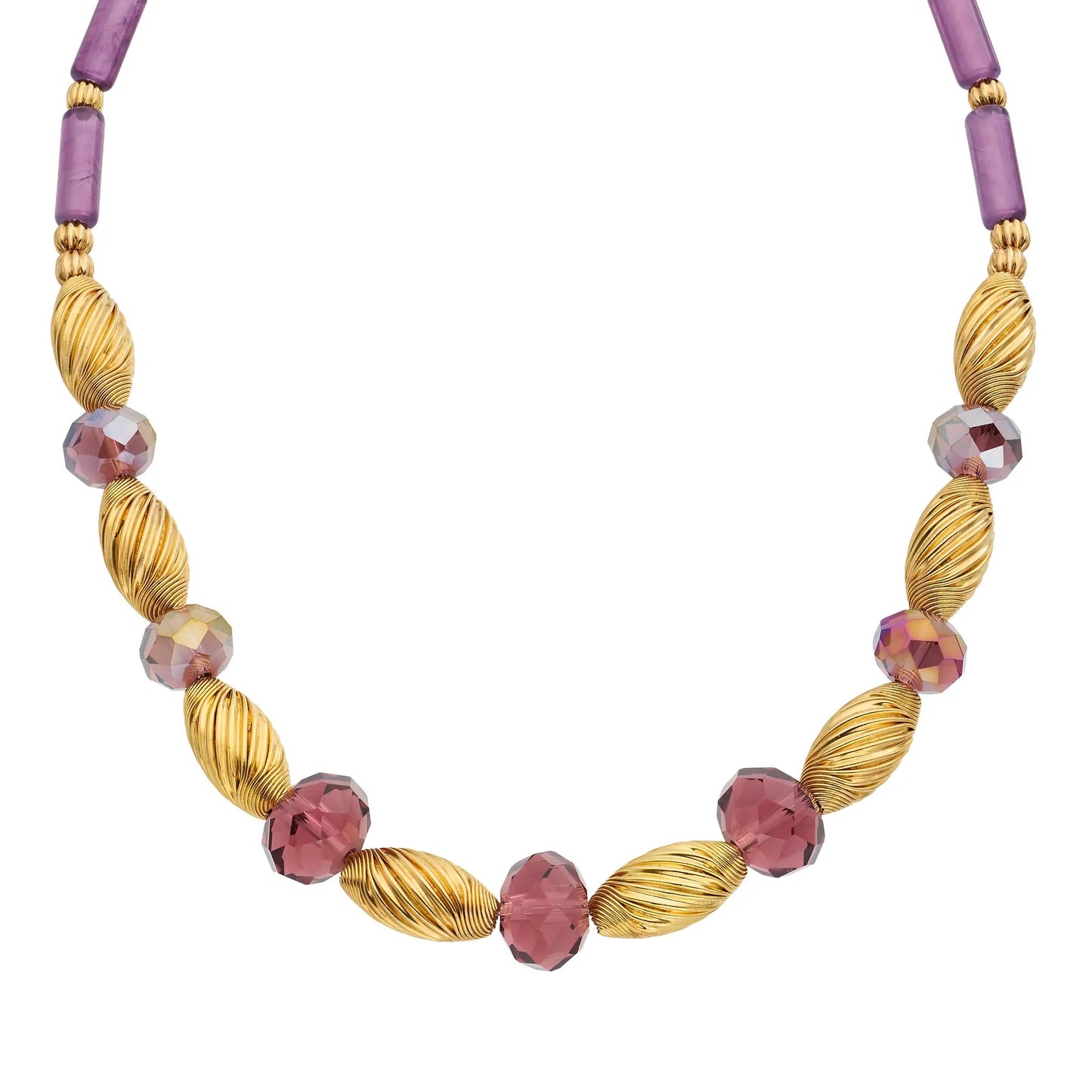 Amethyst Bead Necklace