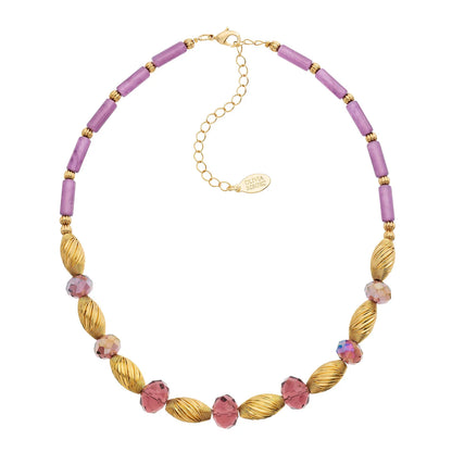 Amethyst Bead Necklace