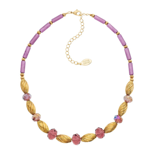 Amethyst Bead Necklace