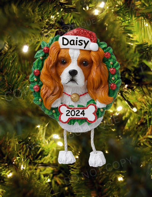 King Charles Spaniel Dog Breed Personalized Ornament