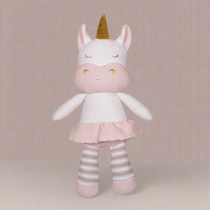 Knitted Toy - Kenzie Unicorn
