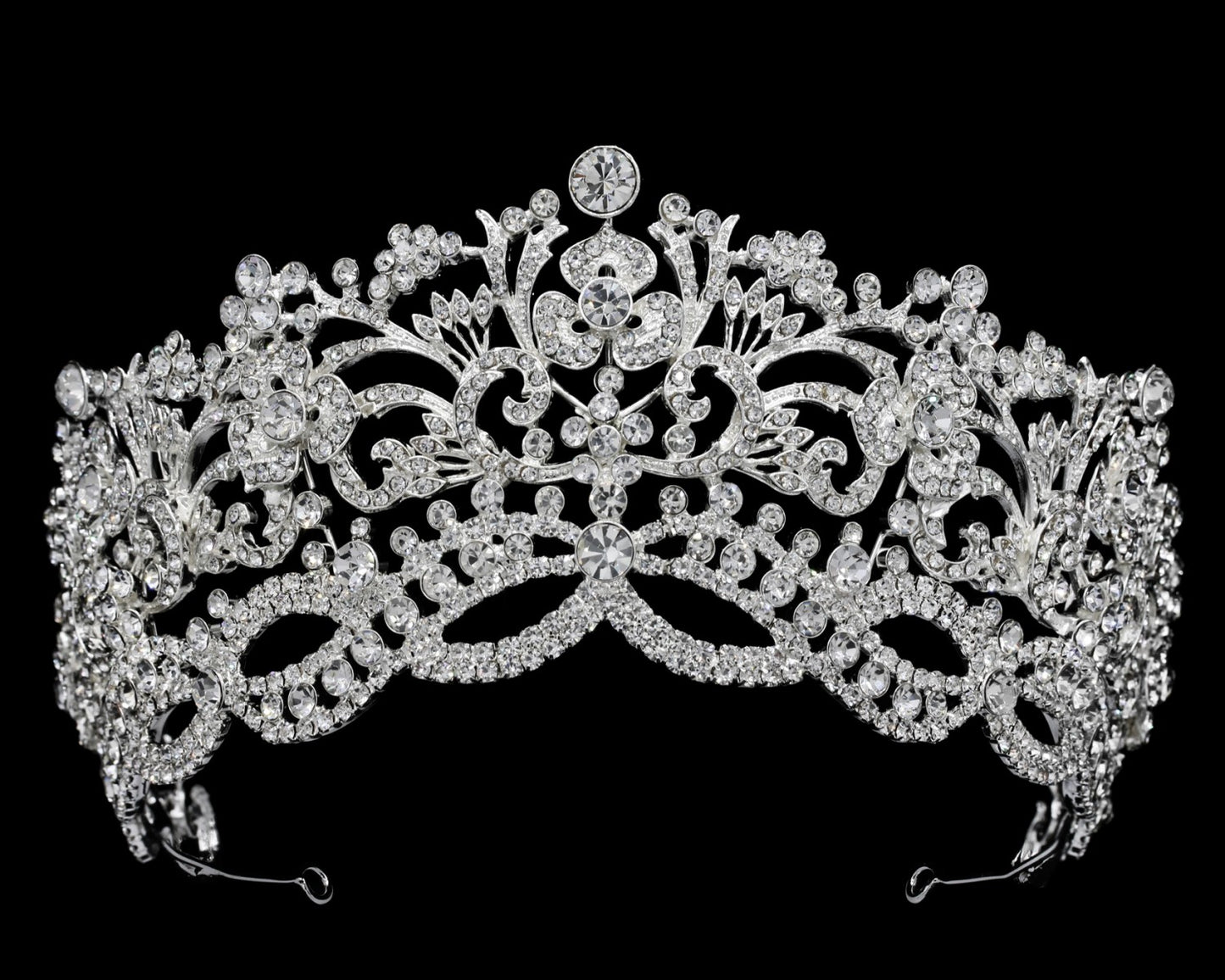 Sofia- Large Luxury Bridal Tiara - NY Gift Boutique