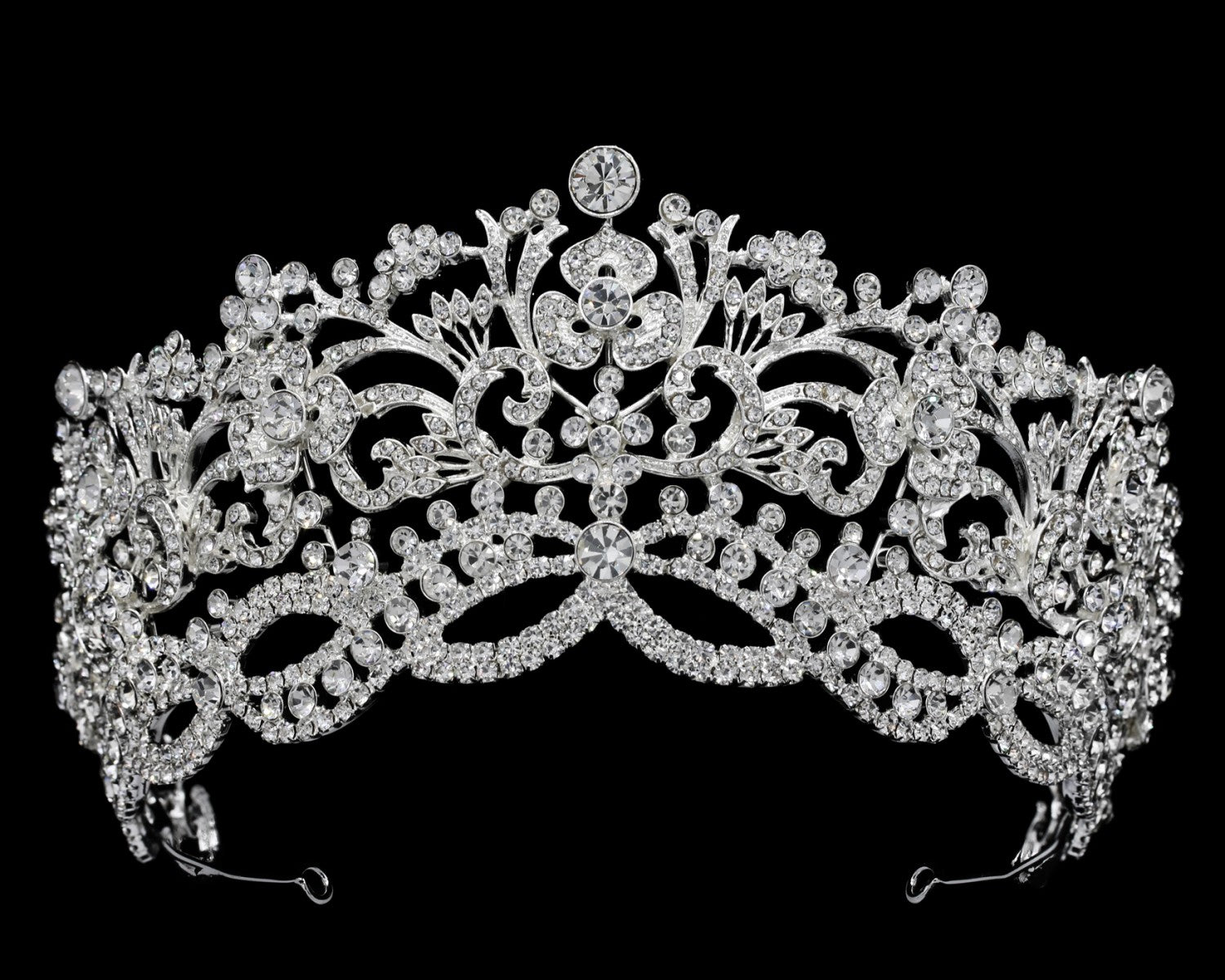 Sofia- Large Luxury Bridal Tiara - NY Gift Boutique