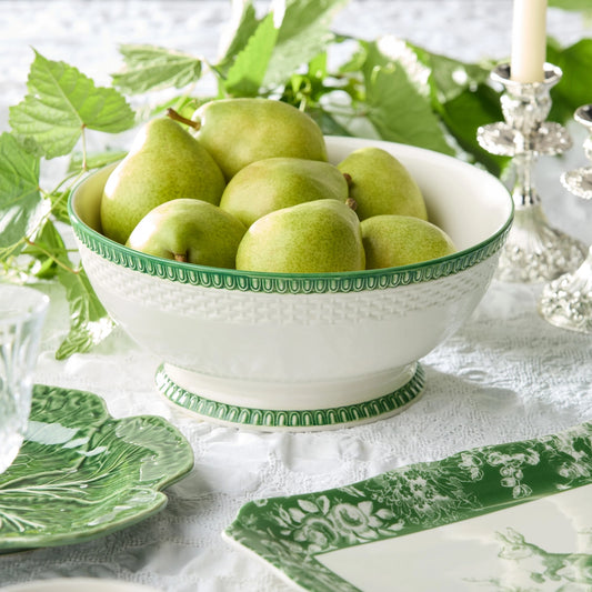 Le Jardin Embossed Rattan Deep Bowl