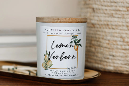 Lemon Verbena 8oz Candle