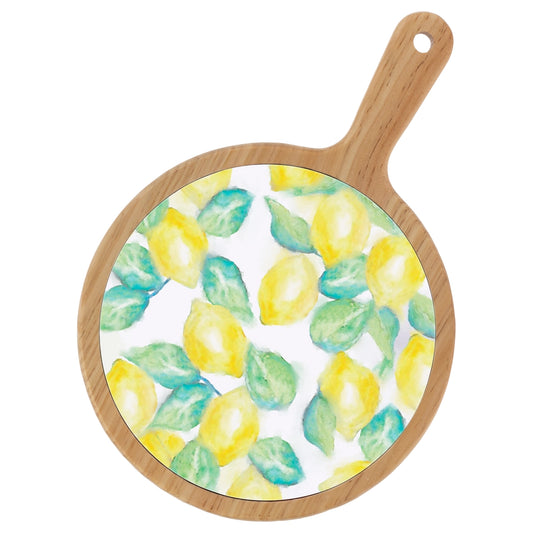 Lemon Verbena Bamboo & Ceramic Cheese Board - Boot Scootin Bamboo & Ceramic Cheese Board Preorder ships March 3