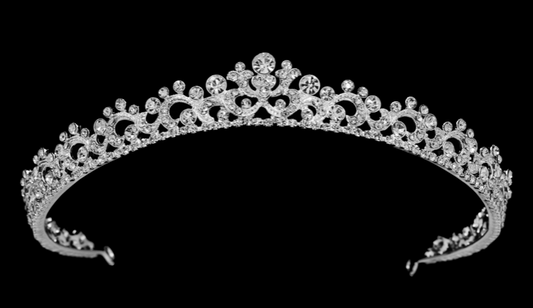 Lorelei -Floral Vine Flower Girl or Communion Tiara