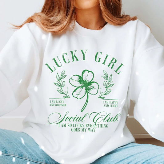 Lucky Girl Social Club Sweatshirt