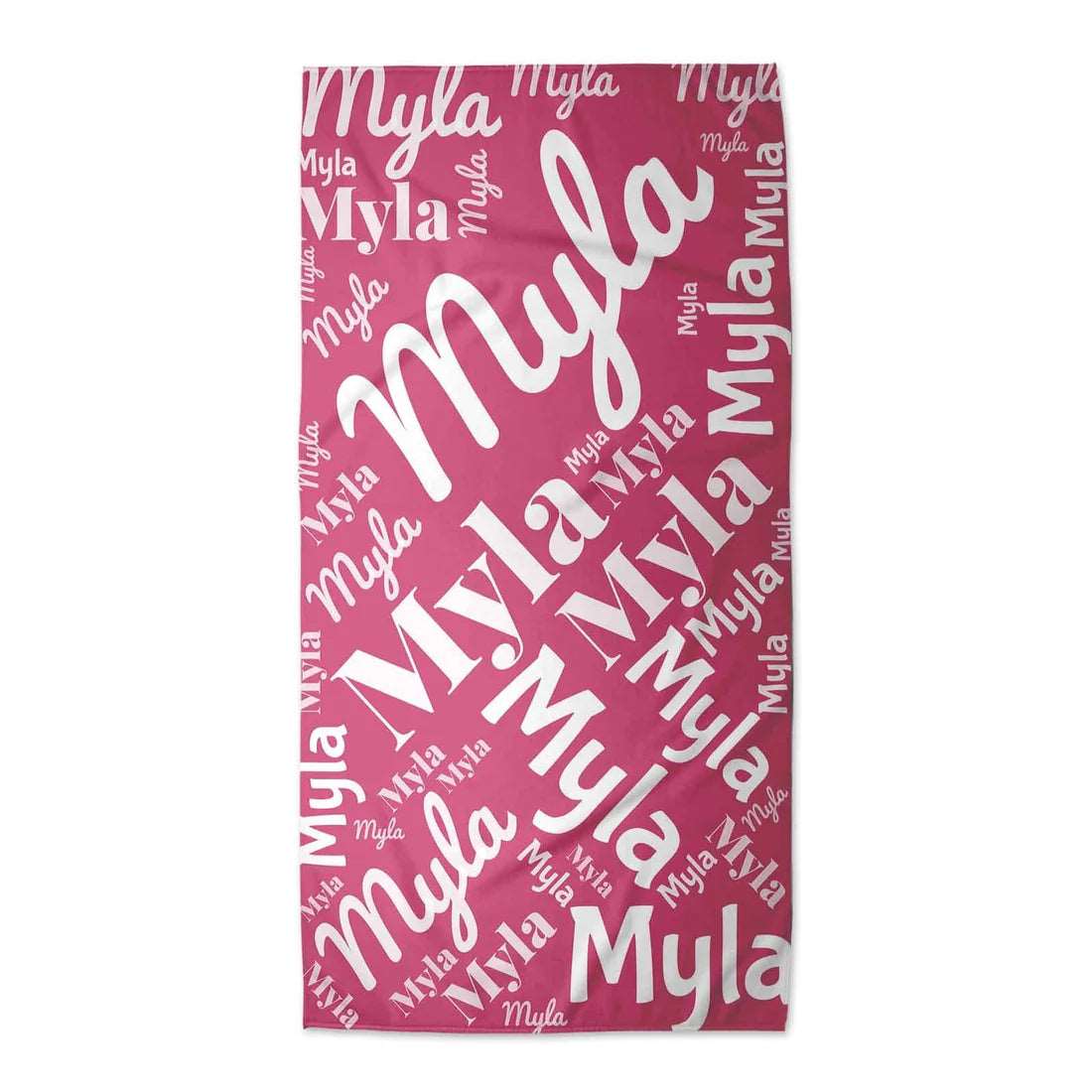 Personalized Beach Towel For Kids & Adults | 51 Colors