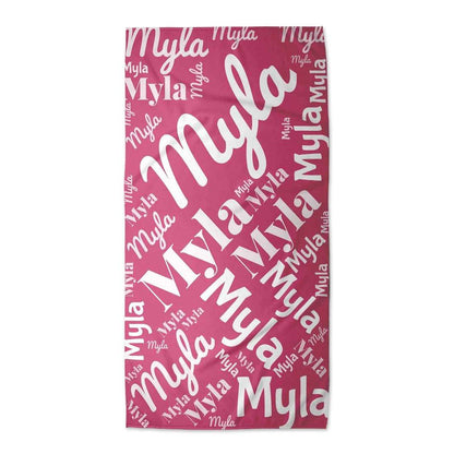 Personalized Beach Towel For Kids & Adults | 51 Colors