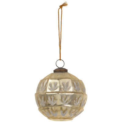 Champagne Sparkle Glass Ornament (Avail after July 2024)