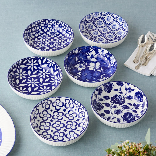 Madison Soup Bowls 48 oz Set of 12- 6 Assorted Designs