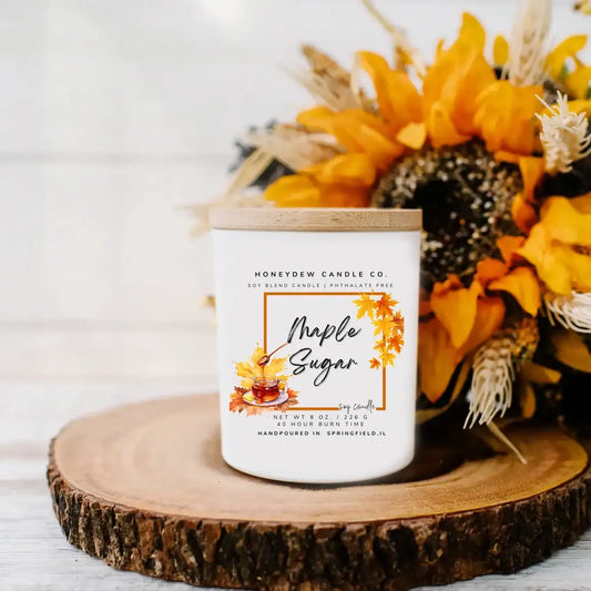 Maple Sugar 8oz Candle