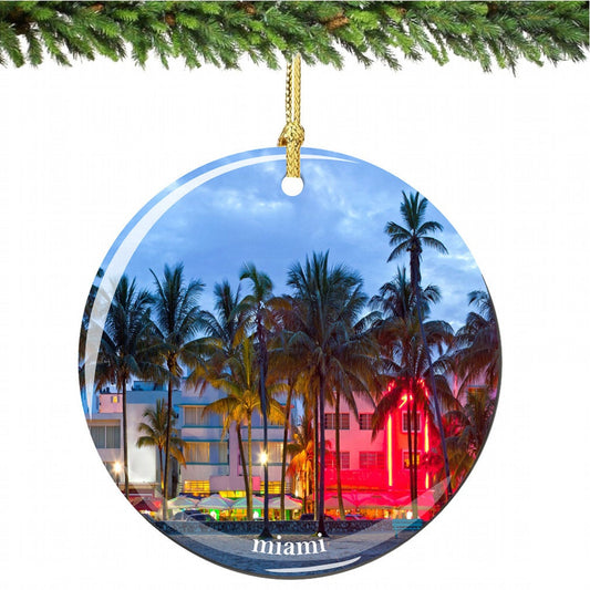 Miami Ornament