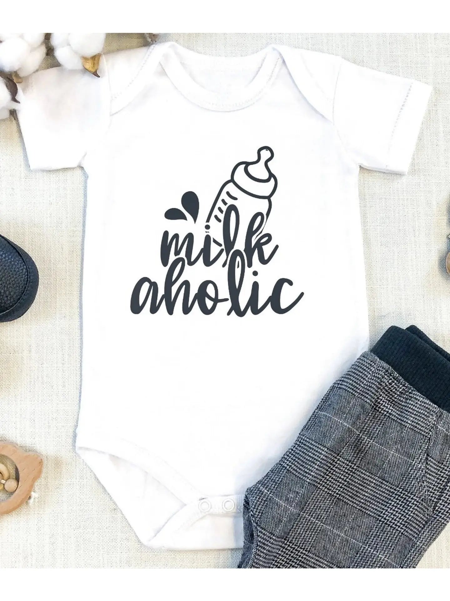 Milk Aholic Baby Bodysuit