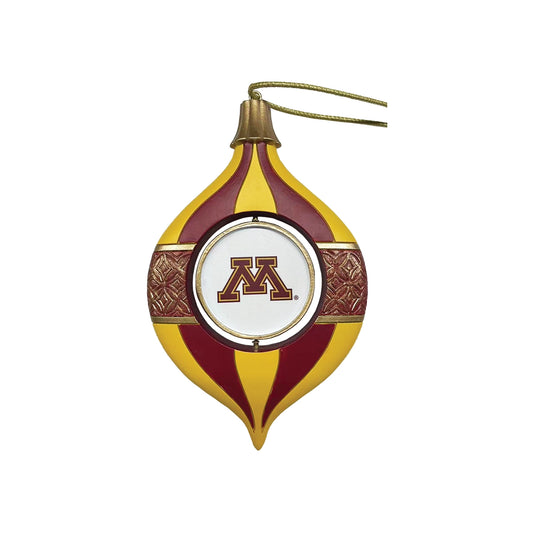 Minnesota 5.5" Spinning Bulb Holiday Ornament