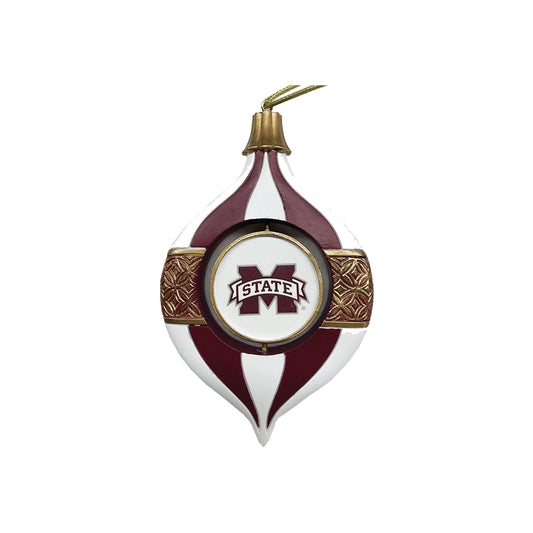 Mississippi 5.5" Spinning Bulb Holiday Ornament