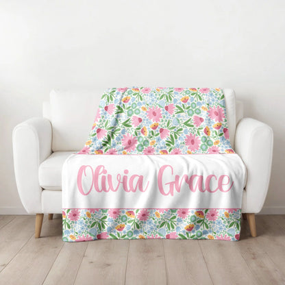 Mother's Day Daisy Blanket