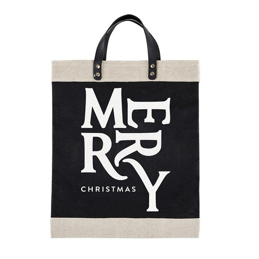 Black Market Tote - Merry Christmas