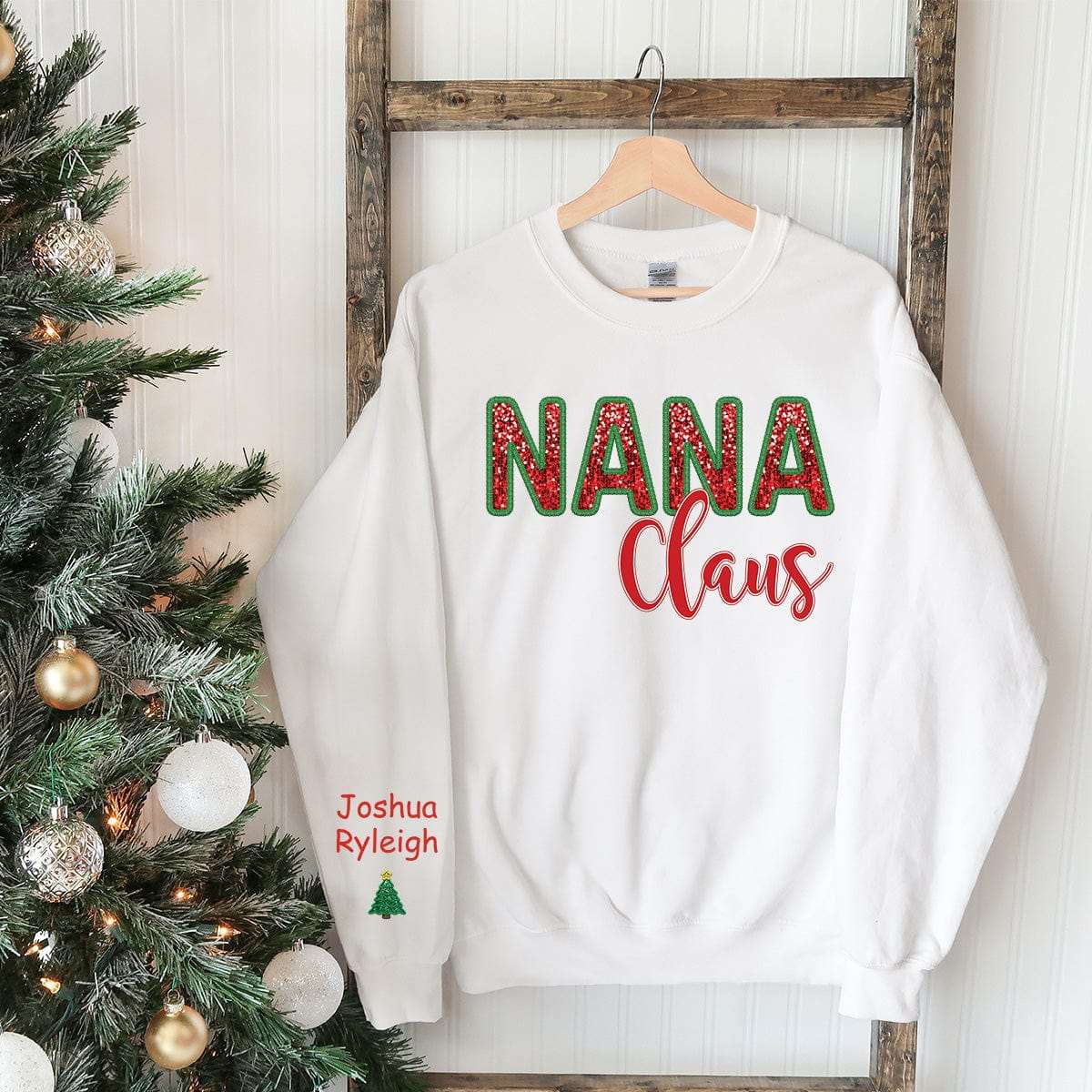 Personalized Family Claus Christmas Sweatshirt