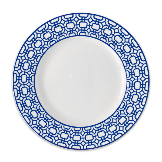 Newport Garden Gate Rimmed Dinner Plate