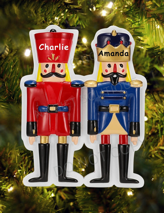 Nutcracker Family Personalized Ornament