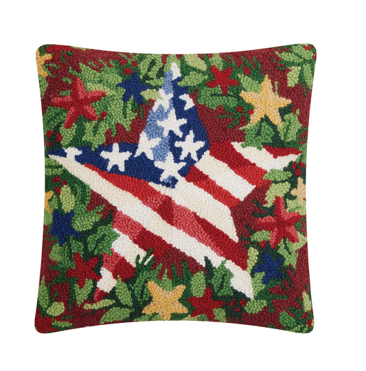 Old Glory Hook Pillow